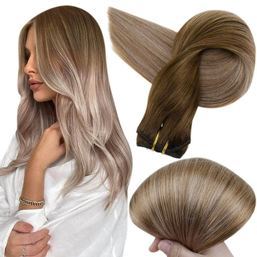 real hair clip ons